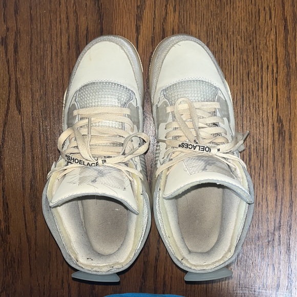 Off White Jordan 4 Sail - Picture 5 of 6